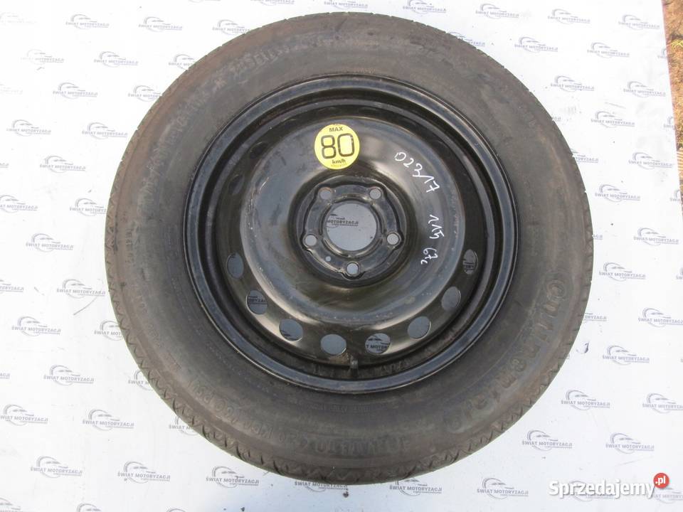 NISSAN QASHQAI J10 koło dojazdowe 1459016 106M Kielce