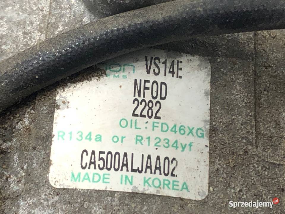 SPRĘŻARKA KLIMATYZACJI HYUNDAI i20 II osobowe podkarpackie