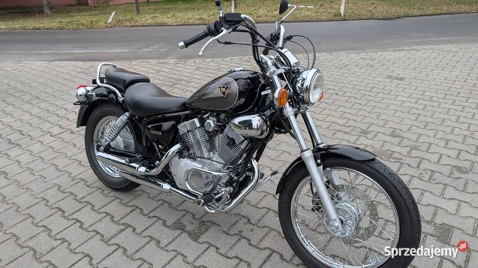 Yamaha virago 125 stan nowy przebieg 7700 Rok produkcji 1998 wielkopolskie Wronki