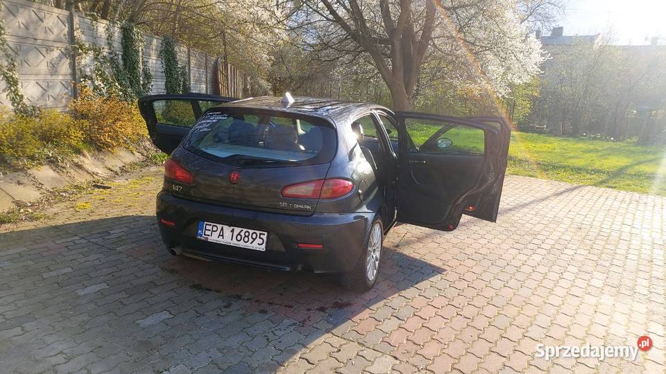 Alfa romeo 2008r LPG butla do 2028 czujnik deszczu Łódź