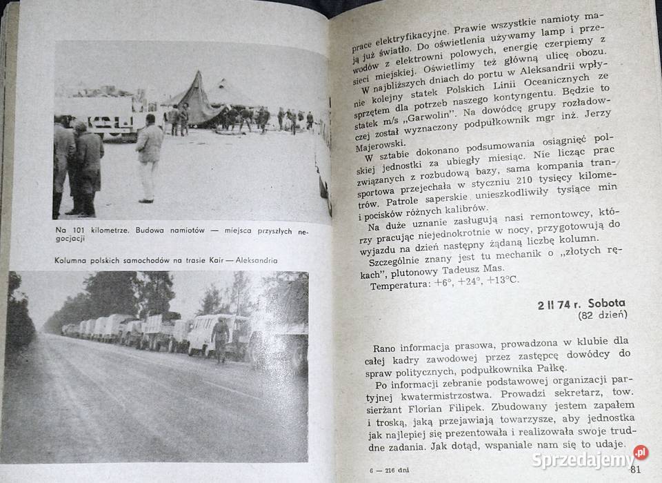 216 dni pod błękitną flagą Czesław Mitkowski Chełm