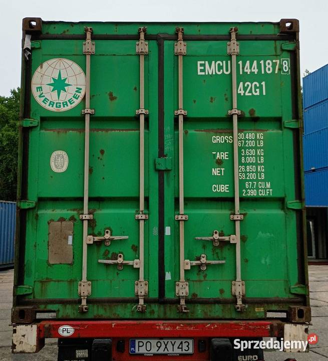Sprzedam kontener morski 12 metrowy 40DC Warszawa sprzedam