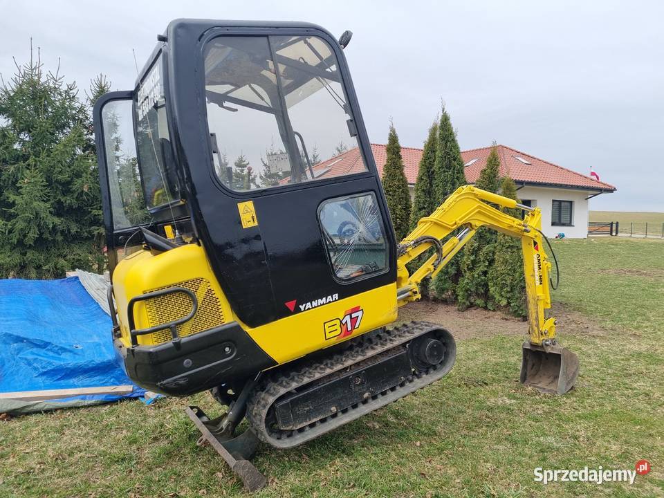 Yanmar B17 warmińsko-mazurskie Warpuny
