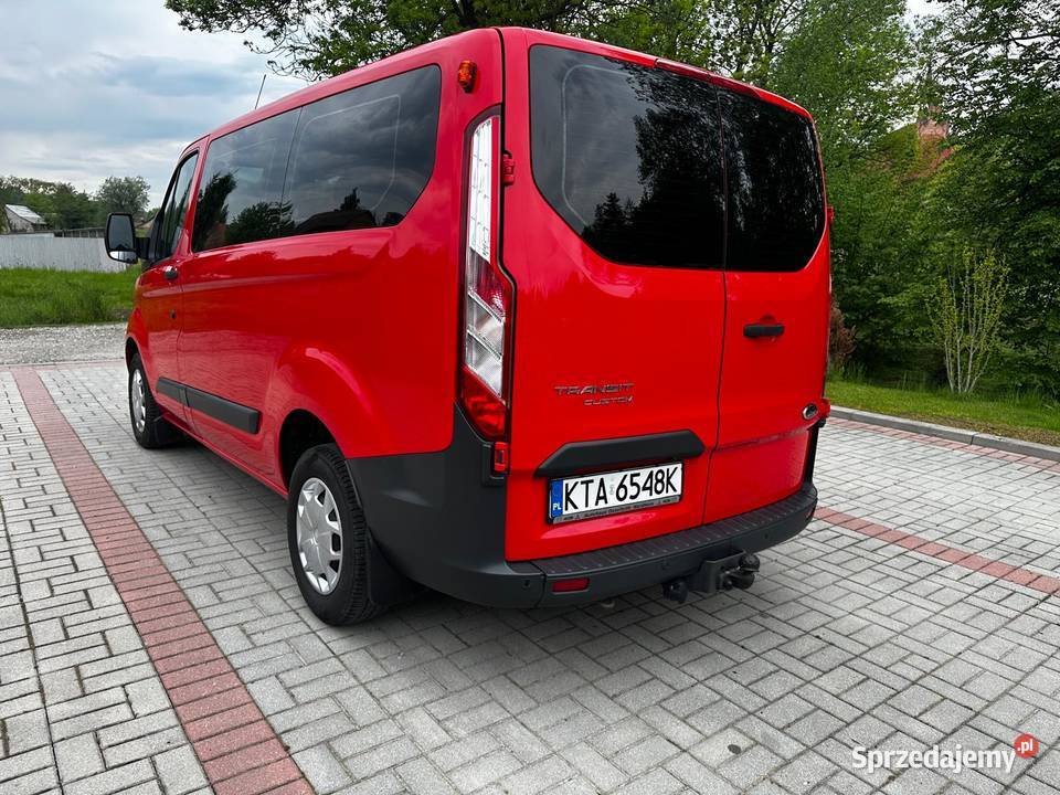 FORD TRANSIT CUSTOM ŁADNY Rok produkcji 2017 Transit  Custom Łękawica sprzedam