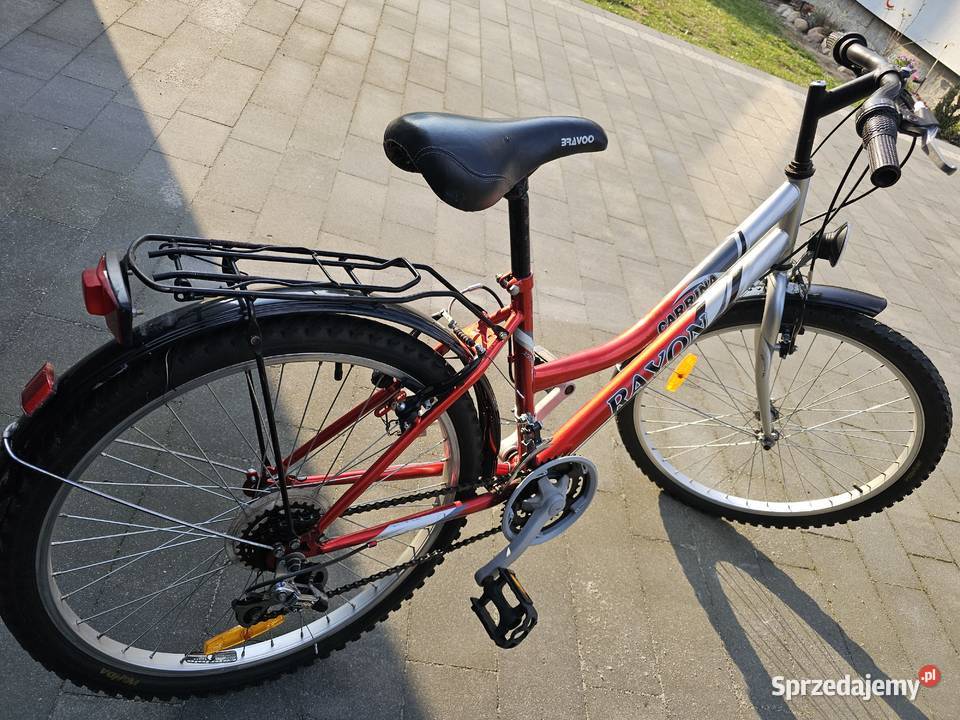 Rower Carina Rayon z niską ramą koła 24 Góra