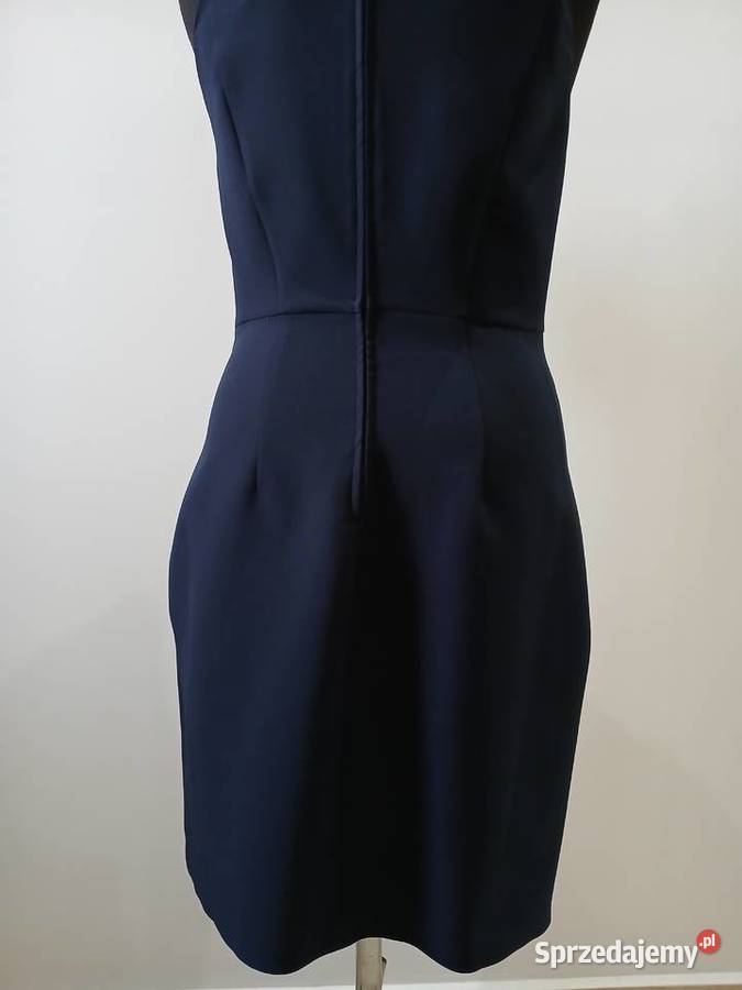 Elegancka granatowa sukienka rozmiar s HM H&M Kielce