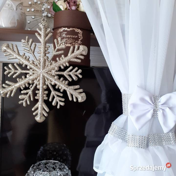 Firany śniżynki Mława sprzedam