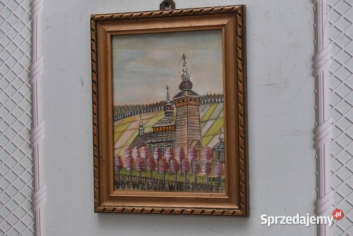 Nikifor Krynicki KRYNICA ZDRÓJ Kościół Cerkiew Obrazki i obrazy Kraków