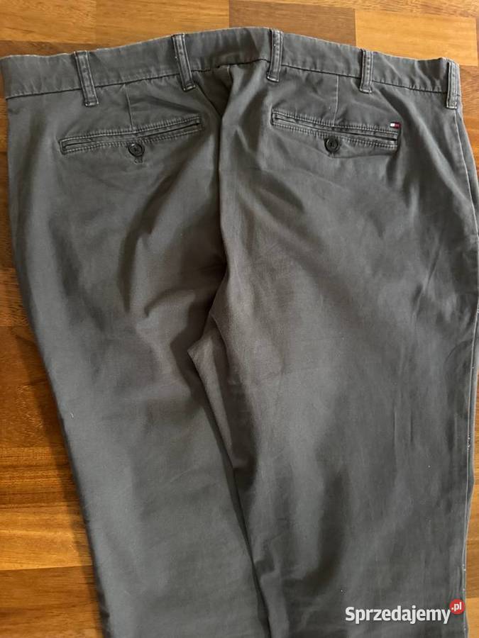 Spodnie Tommy Hilfiger slim fit bawełna elastan Dąbie sprzedam