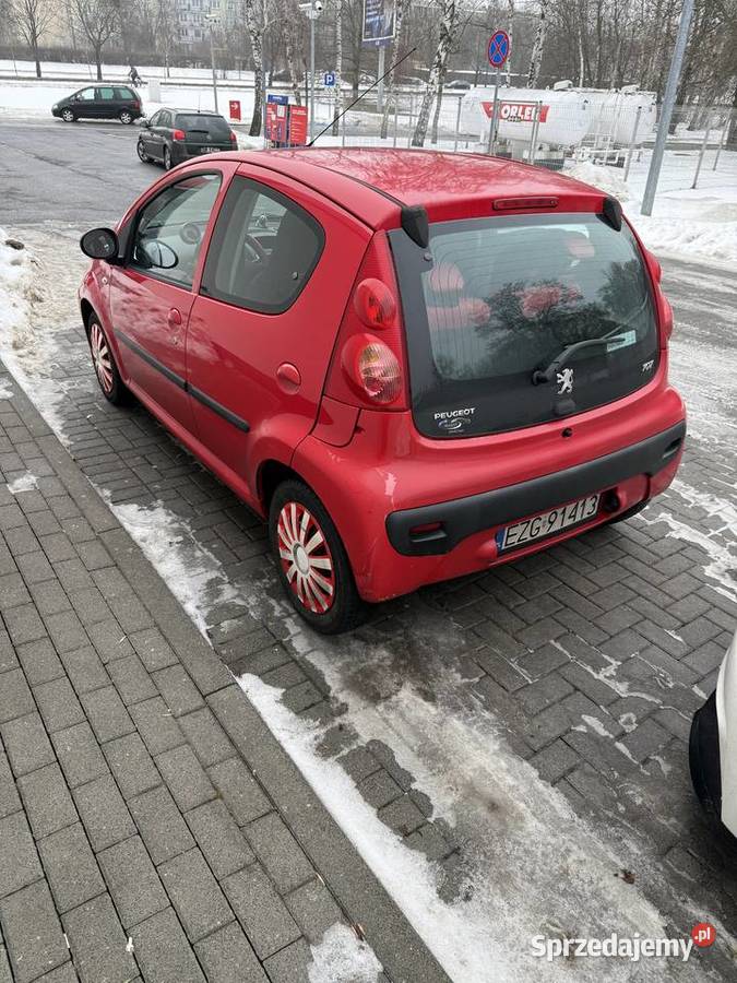 Peugeot 107 l 2011 5 drzwi benzyna niski Ozorków sprzedam