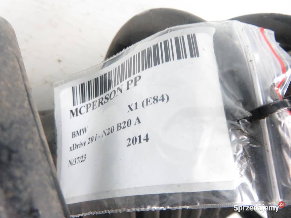 MCPERSON PRAWY PRZEDNI BMW X1 E84 xDrive 20 i małopolskie sprzedam