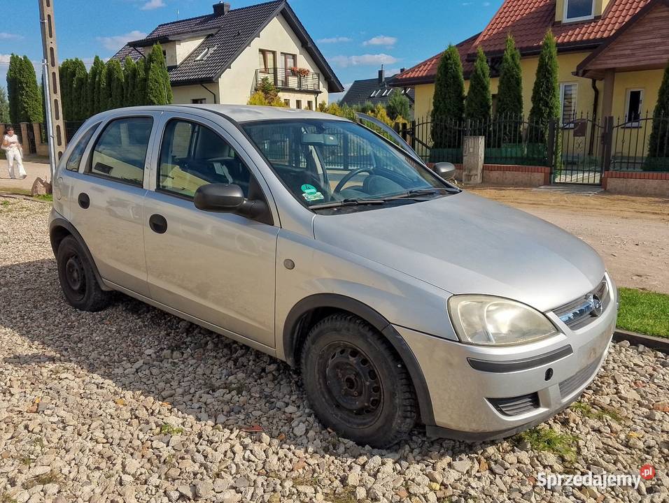 Opel Corsa C 2005 benzyna 12 na czescu Bielsk Podlaski sprzedam