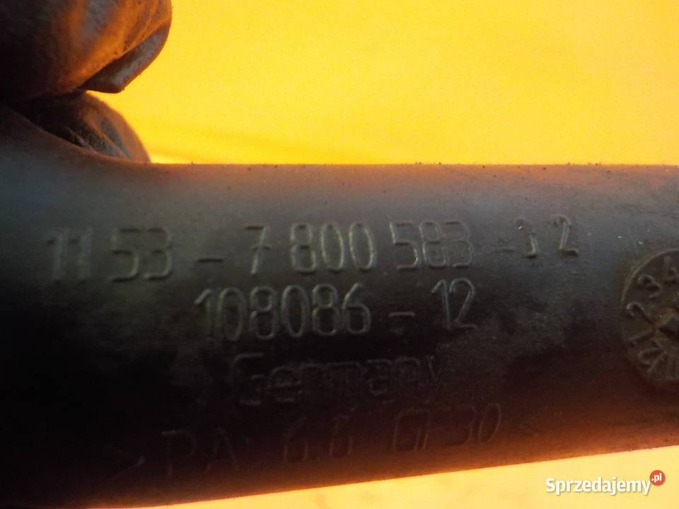 BMW E90 320D E87 20 D 09r waz rurka wody 7800583 Suków