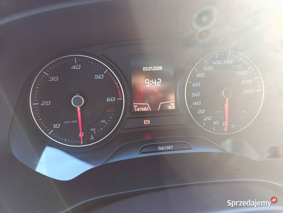 Seat Leon 20 tdi automat FR III 2012 Rok produkcji 2017 Pleszew