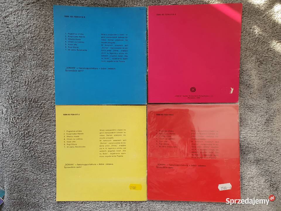 Doman zestaw komiksów 4 komiksów wydanie 2 Komiksy Gdynia