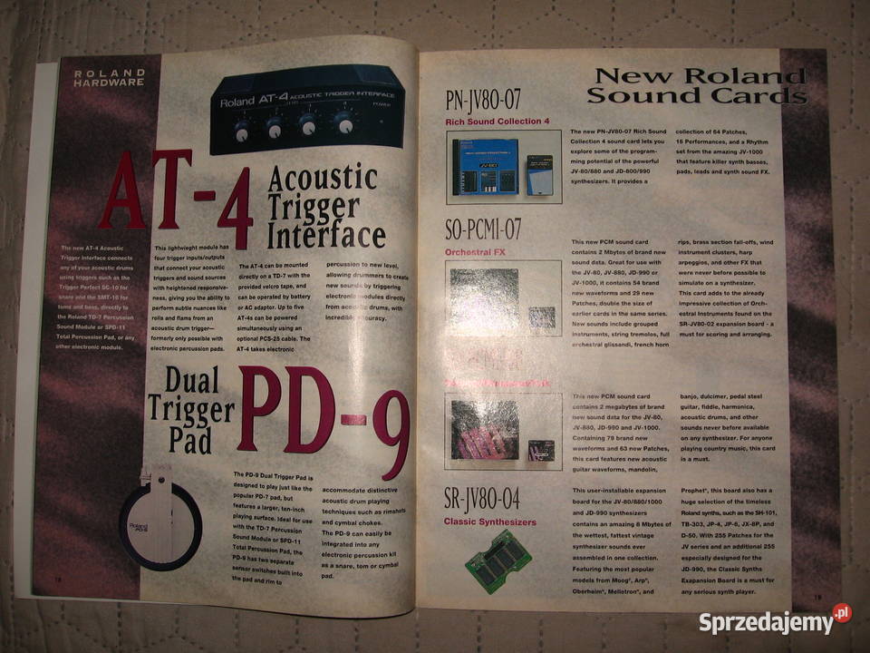 Roland Users Group The Magazine For The Roland Instrumenty klawiszowe i MIDI Muzyka Kępice