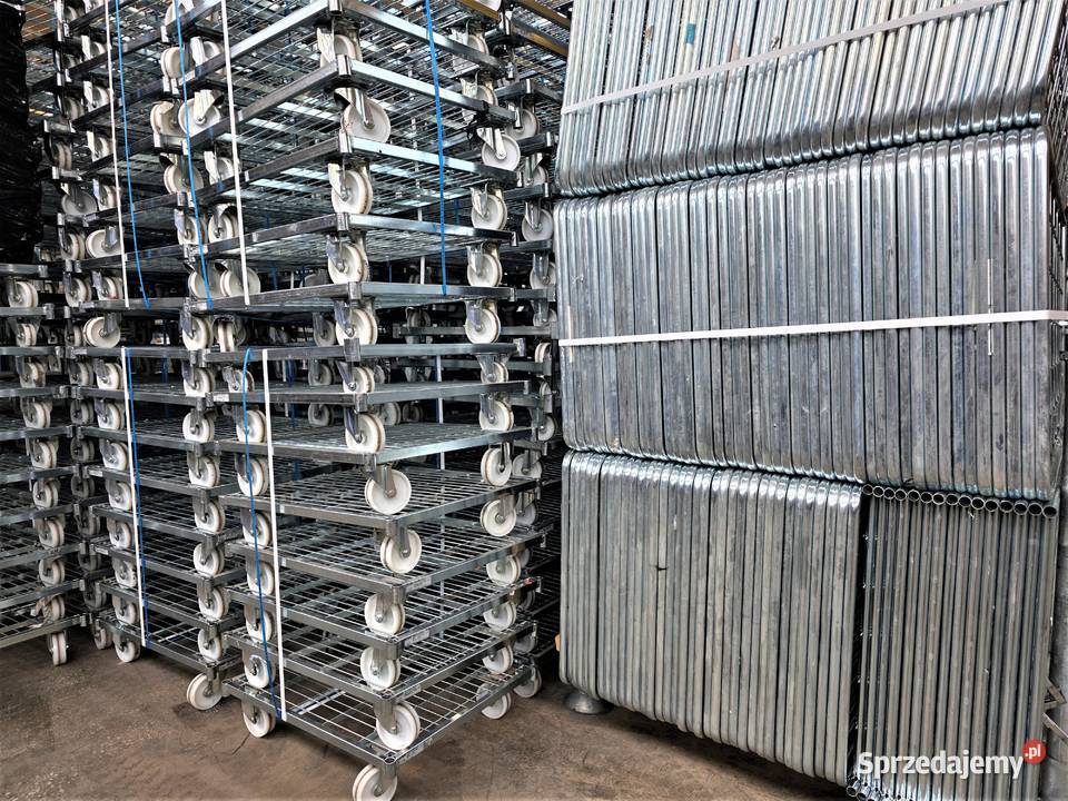 Wózek Kosz Magazynowy Transportowy Kurierski dolnośląskie Dzierżoniów