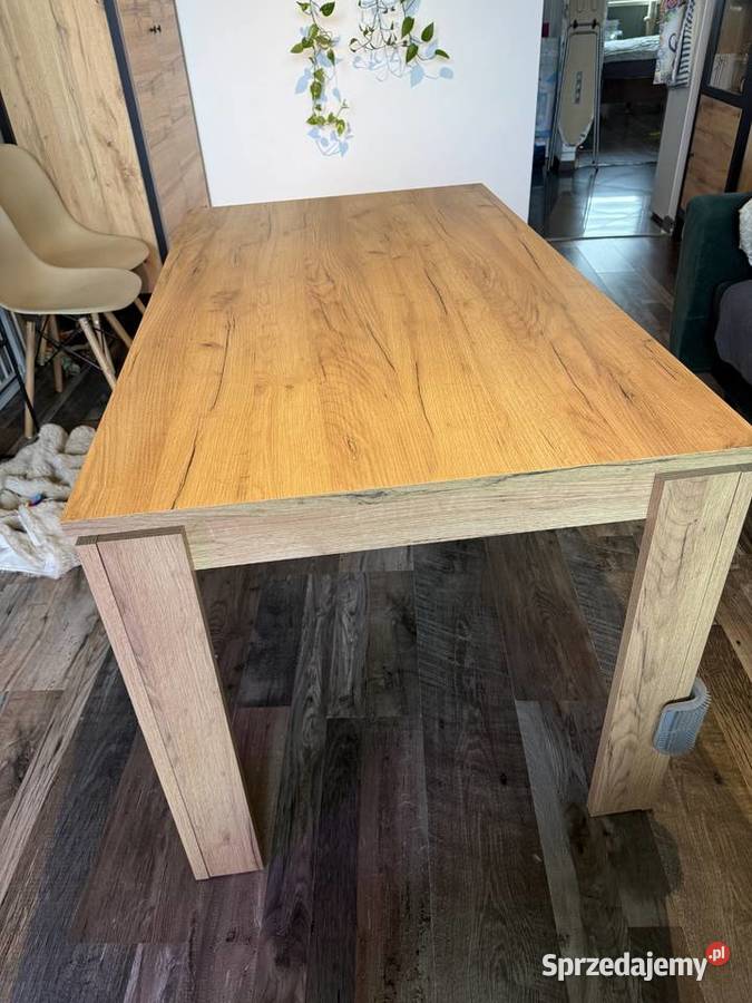 Stół naturalny dziki dąb Bytom