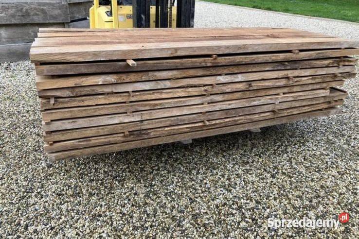 Deski suche teak 50 dolnośląskie Długopole Dolne