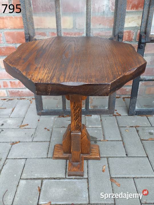 Kwietnik drewniany Stojak na kwiatek holenderski zachodniopomorskie Gawroniec