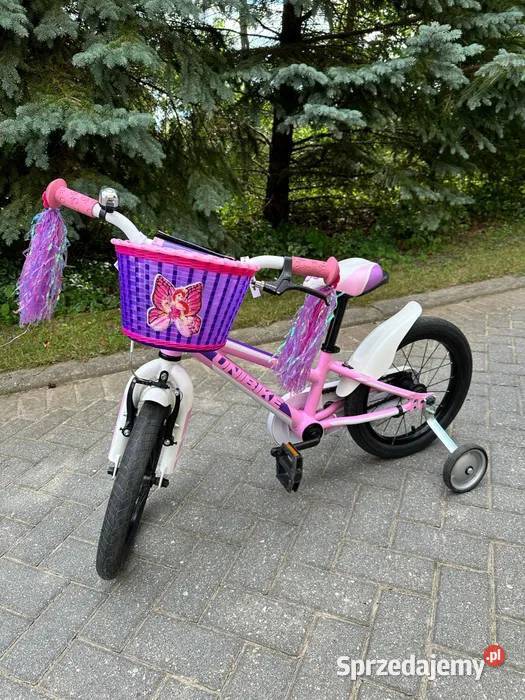 Rower dziecięcy dziewczynki UNIBIKE 14 mało podlaskie Janów