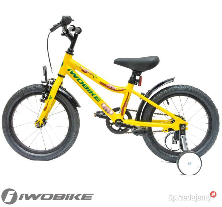 Rower Dziecięcy 16 Chłopięcy Dziewczęcy IWOBIKE Gorlice
