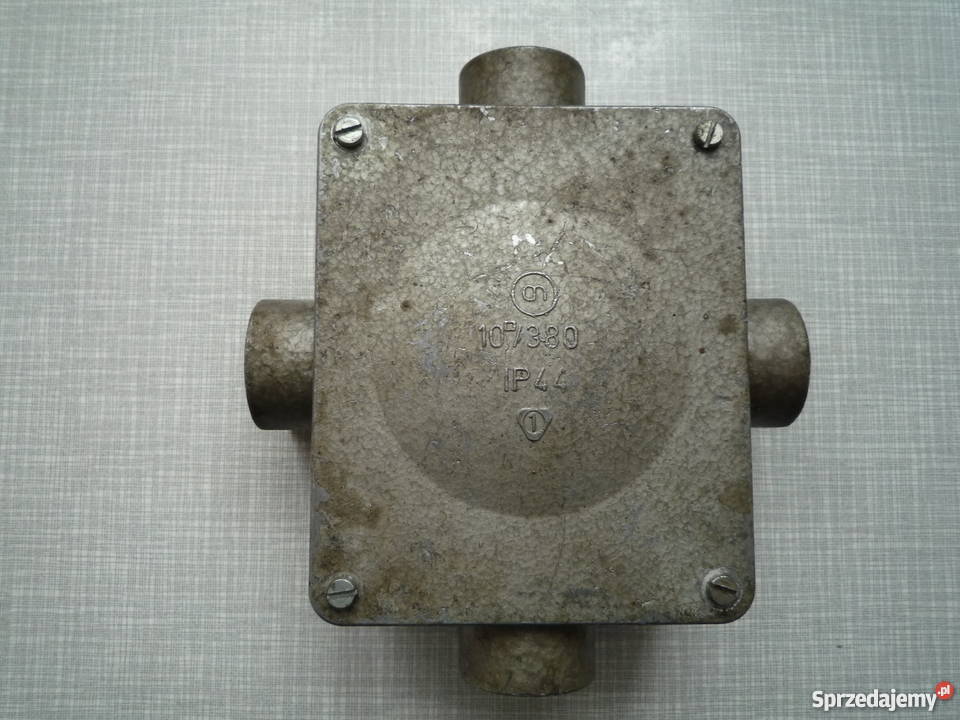 Puszka instalacyjna aluminiowa IP 44 10 380 wielkopolskie sprzedam