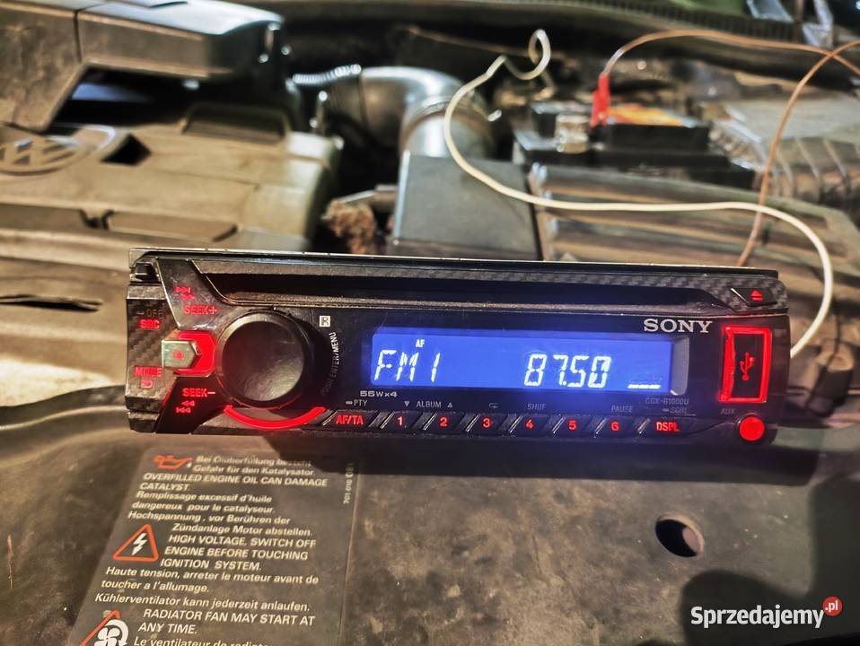Radio samochodowe 1DIN Sony CDXG1000U