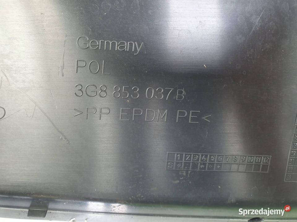 OSŁONA VOLKSWAGEN ARTEON 3G8853037B Lipno