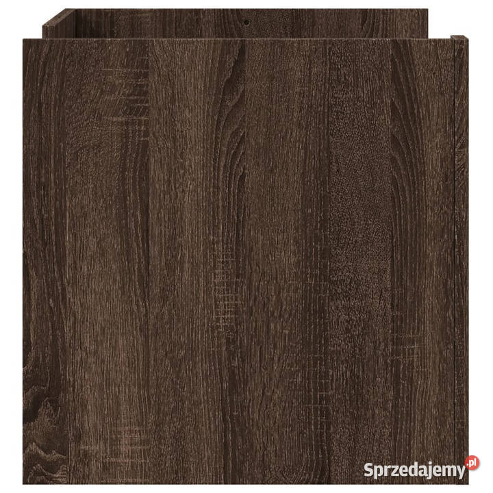 Stolik kawowy brązowy dąb 80x50x50 materiał Stoły Warszawa