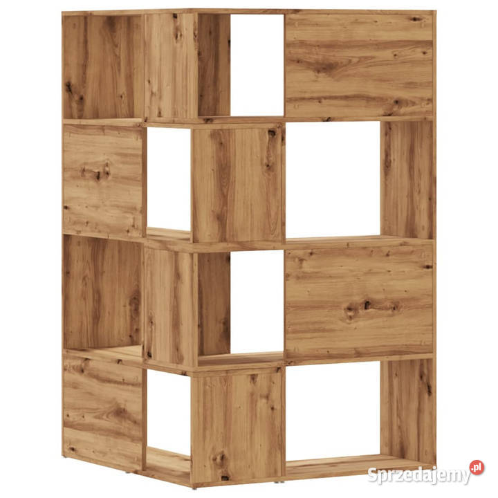 4poziomowy regał narożny dąb artisian 85x85x140 Warszawa