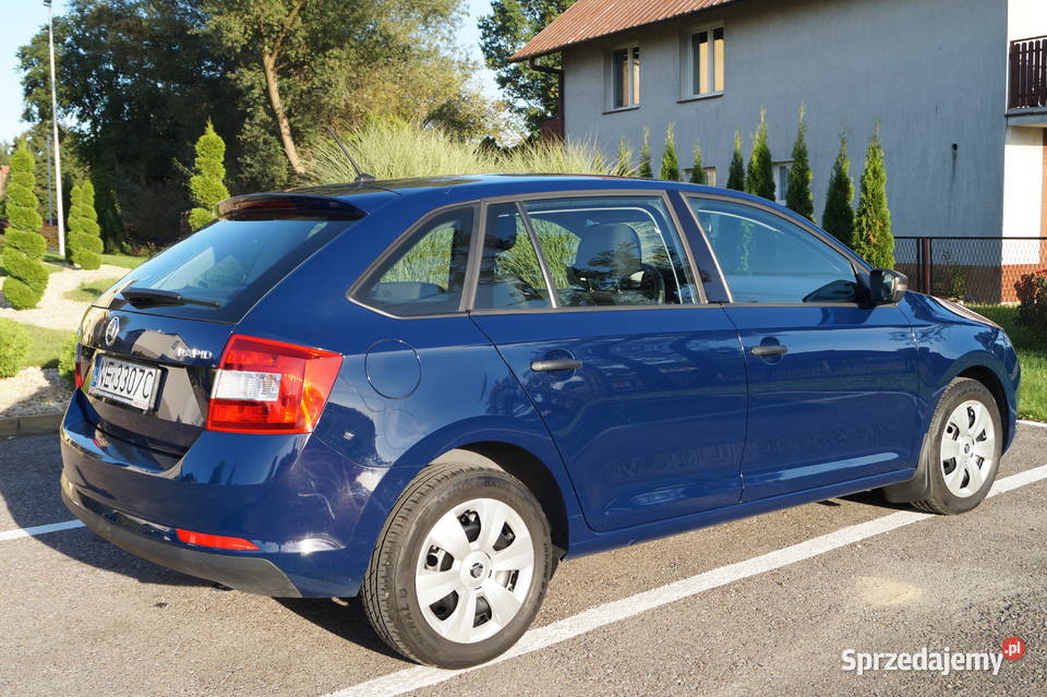 SKODA RAPID Benzyna Salon Polska Jeden Rzeszów