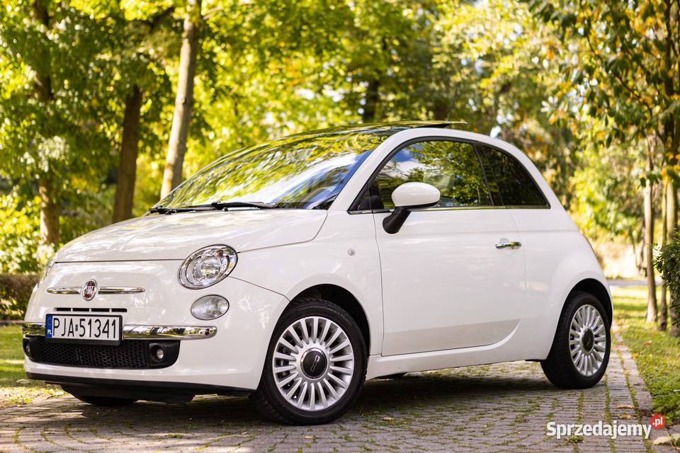 Fiat 500 12 Lounge Panorama Klimatyzacja Zarejestrowany w Polsce 500 Jarocin
