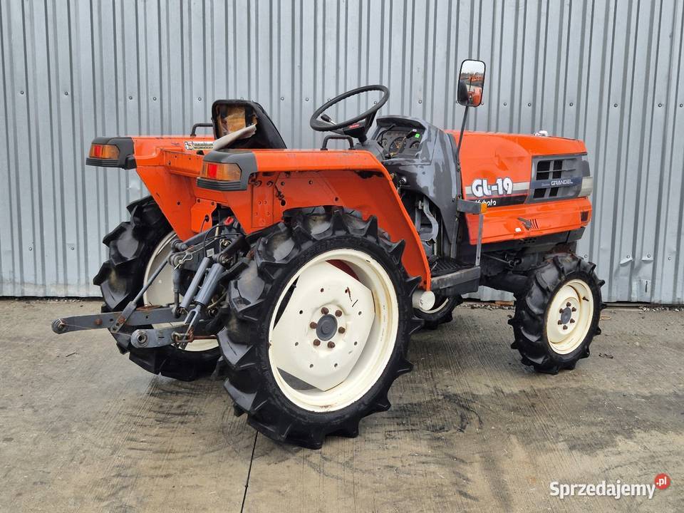 Traktorek KUBOTA GL19D 19 44 Wspomaganie Małuszyn
