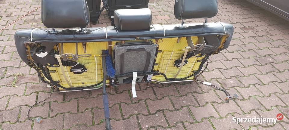 Fotele komplet grzane wentylowane JAGUAR XJ X351 zachodniopomorskie Szczecin sprzedam