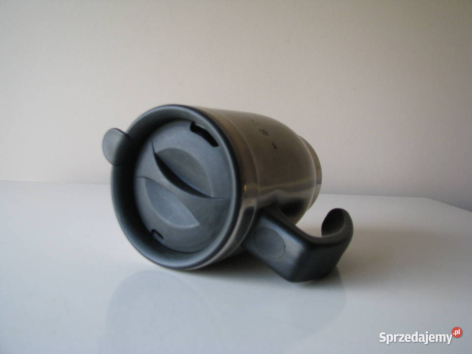 Stalowy kubek termiczny Termite z pokrywką Brzegi sprzedam