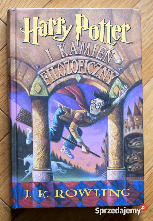 Harry Potter i kamień filozoficzny Rowling Twarda okładka Me
