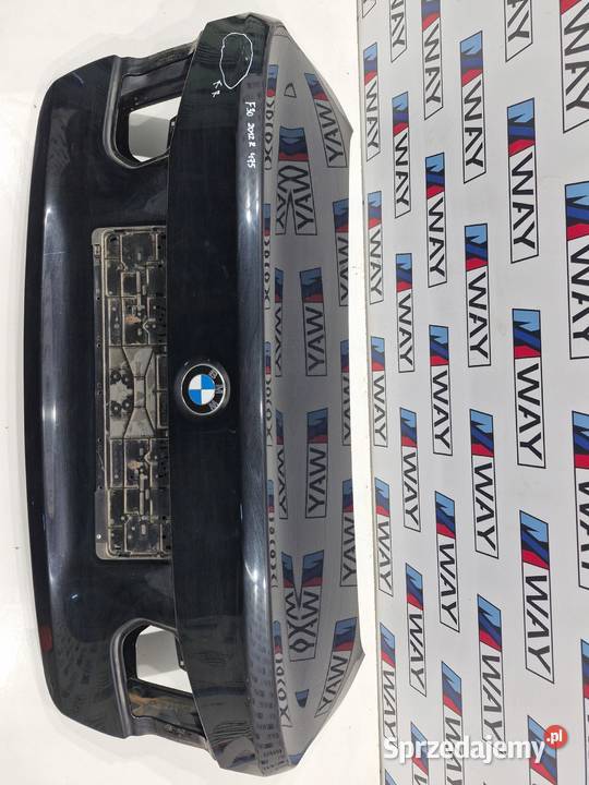 BMW 3 F30 KLAPA BAGAŻNIKA TYŁ TYLNA 475 BLACK