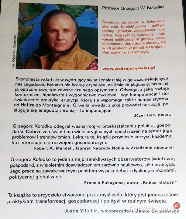 Wędrujący świat Grzegorz W Kołodko lubelskie Chełm