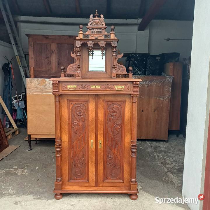Eklektyczna Bieliźniarka Szafonierka z nadstawką Meble Suchorzew sprzedam