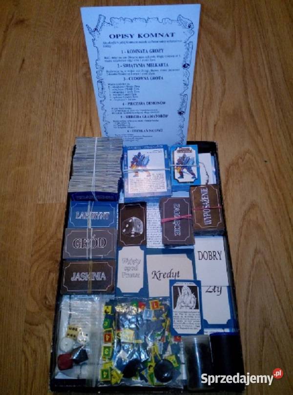 Kompletna gra planszowa Magiczny MieczDodatki mazowieckie Warszawa sprzedam