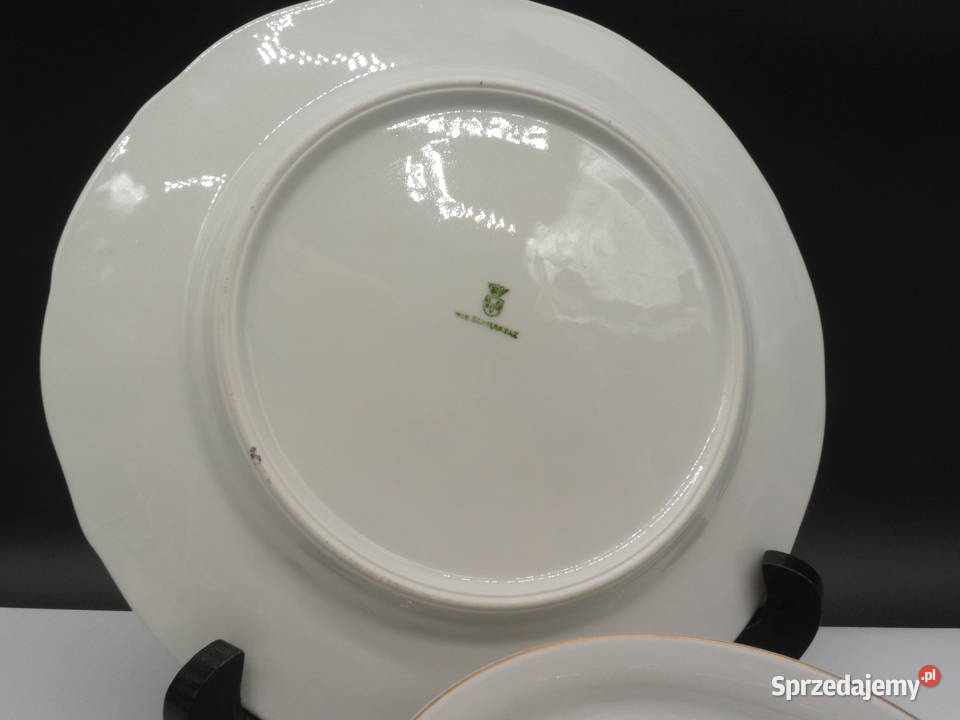 TRIO Von Schierholz PLAUE Luksusowa Porcelana z wielkopolskie Raszków