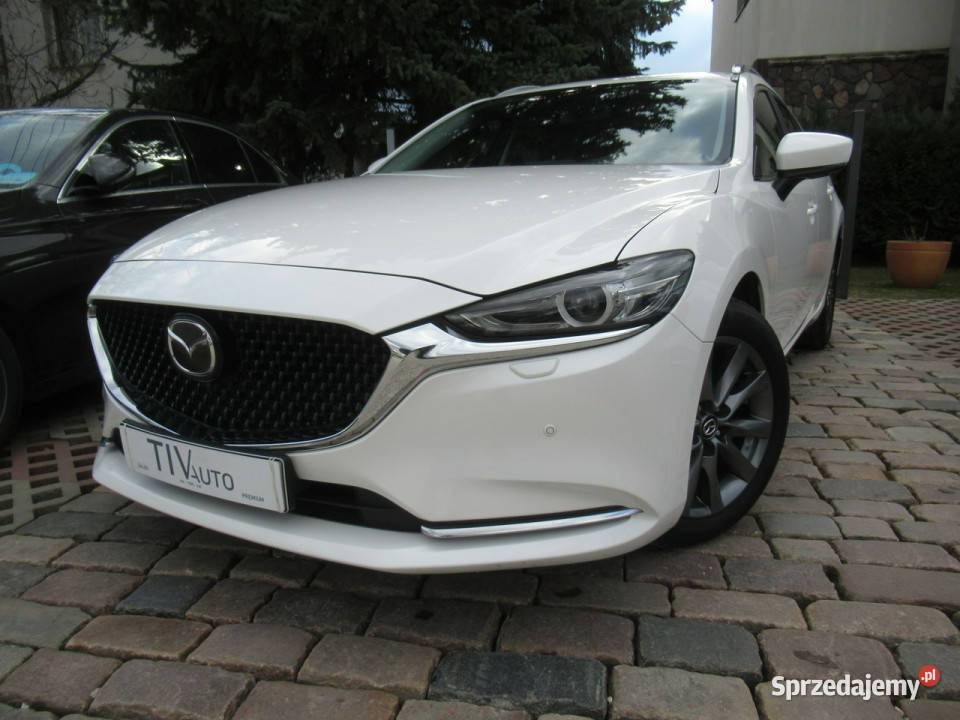 Mazda 6 BEZWYPADKOWY Fabryczna Gwarancja HUD ACC wspomaganie kierownicy mazowieckie Warszawa
