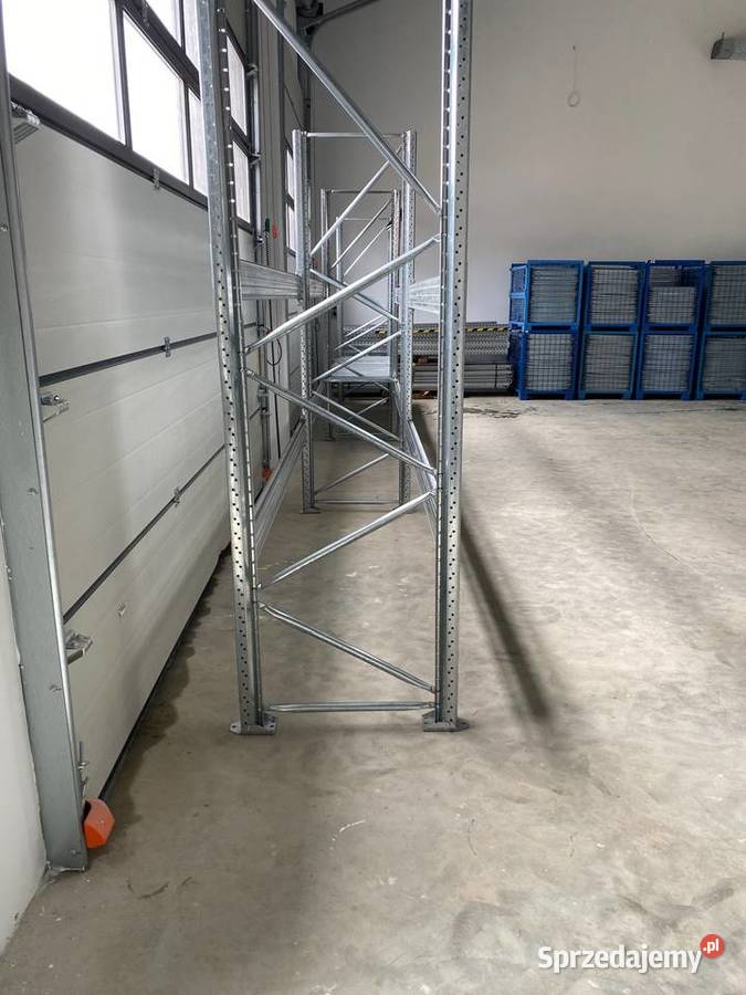 Regały magazynowe przemysłowe ocynkowane H300 sprzedam