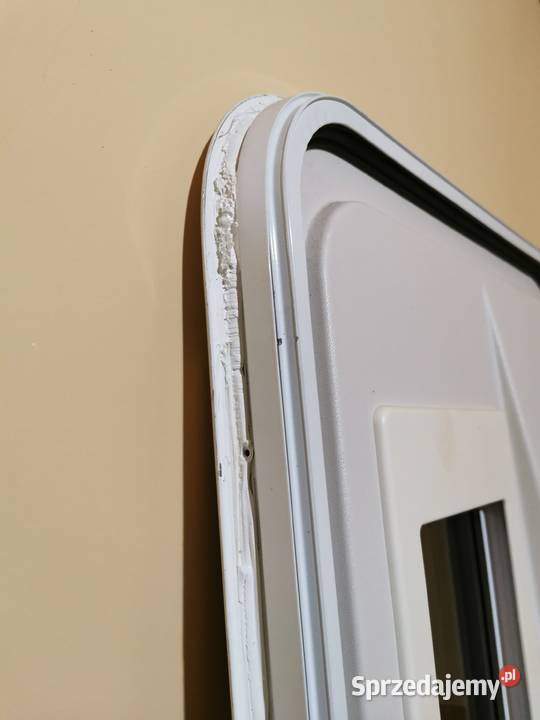 Wysokie drzwi wejściowe do kampera z ramą Siemianowice Śląskie