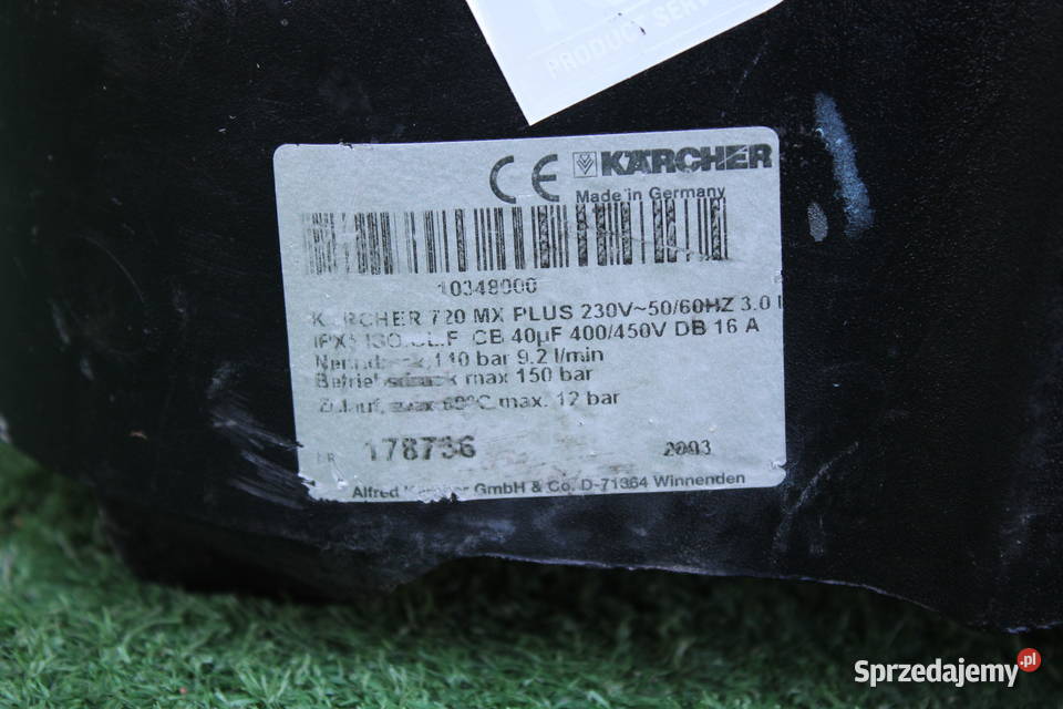 Myjka ciśnieniowa KARCHER K 720 MX Wysyłka Radom