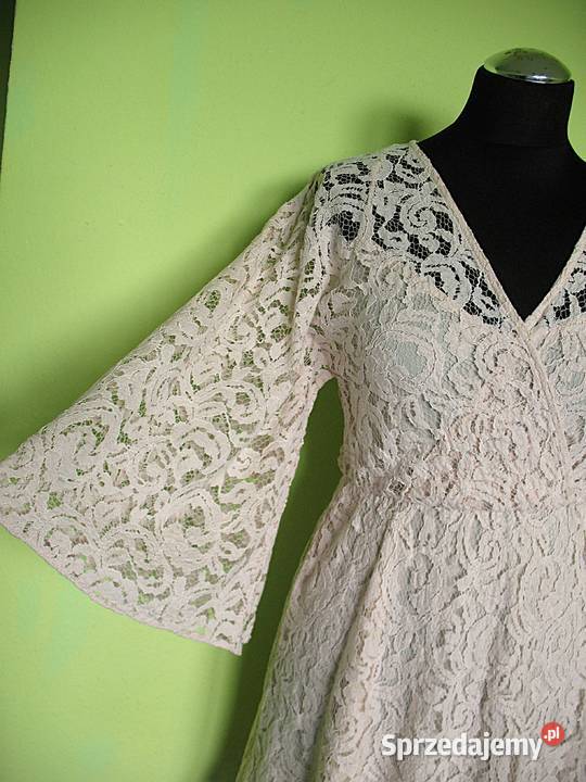 Sukienka z koronki 36 S biust 80 90 ASOS Siedlce