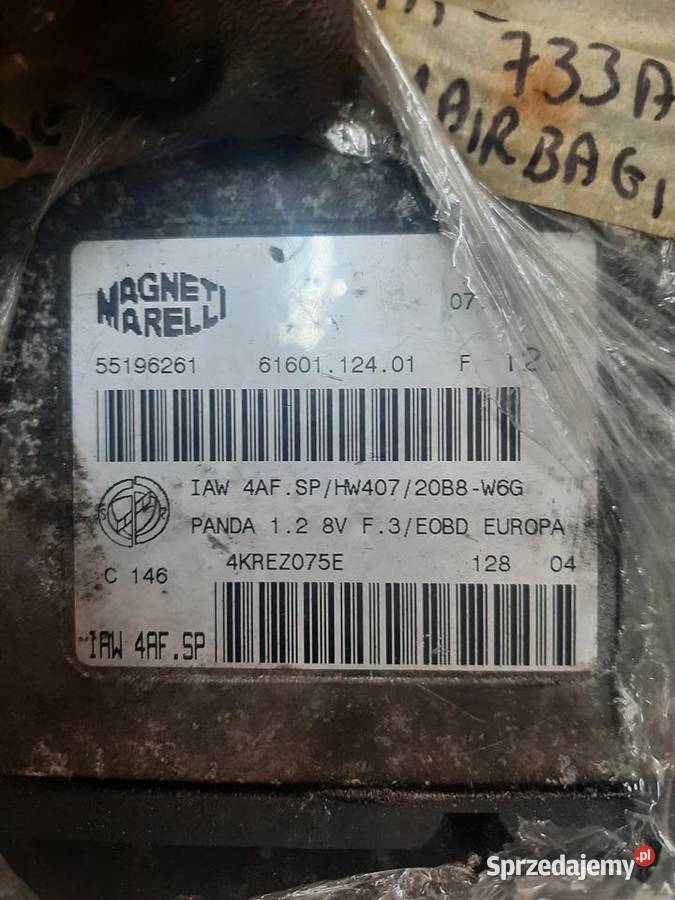 Fiat Panda 12 komputer zestaw do odpalenia IAW łódzkie Ksawerów sprzedam