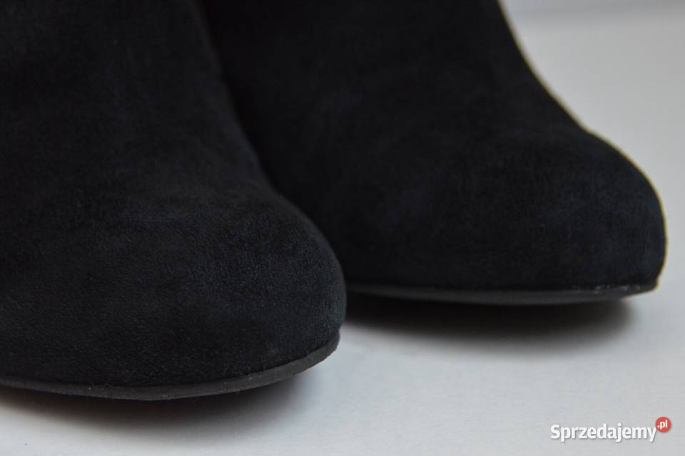 PERFEKCYJNA SZPILKA przyjemny ZAMSZ kozaki ALDO Kozaki Białystok