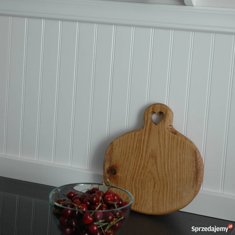 Drewniany panel boazeria drewno producenta biały Dekoracje i ozdoby